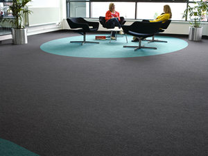 Carpet Tiles feature circle